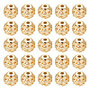 Beebeecraft 30Pcs Alloy Hollow Beads PALLOY-BBC0001-08-1