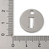 Non-Tarnish 304 Stainless Steel Pendants STAS-F233-M-P01-A-I-3
