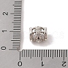 Tibetan Style Hollow Out Alloy European Beads TIBE-Q090-45AS-3