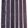 Opaque Solid Color Imitation Jade Glass Beads Strands EGLA-A044-P6mm-D11-2