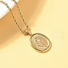 304 Stainless Steel Pendant Necklaces NJEW-H069-01B-G-3