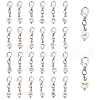   2 Sets Plating Acrylic Pendants Decoration HJEW-PH0001-59-1