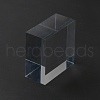 Square Transparent Acrylic Jewelry Display Pedestals ODIS-WH0329-31A-2