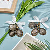 Alloy Wedding Bouquet Pendant Decoration HJEW-HY00010-4