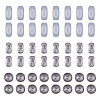 Gorgecraft 24 Sets 3 Style Silicone Eyeglass Nose Pads FIND-GF0004-33-1