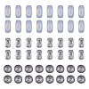 Gorgecraft 24 Sets 3 Style Silicone Eyeglass Nose Pads FIND-GF0004-33-1