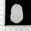 Natural White Jade Carved Pendants G-S384-01H-4