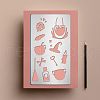 Fingerinspire 2Pcs 2 Style 304 Stainless Steel Cutting Dies Stencils DIY-FG0001-95-6