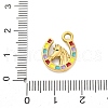 304 Stainless Steel Enamel Pendants STAS-B085-33G-3