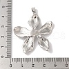 Rack Plating Brass & Cubic Zirconia Pendants KK-L216-068P-3