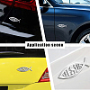 Zinc Alloy Car Stickers DIY-FH0001-23-3