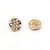 1-Hole Plastic Buttons BUTT-WH0017-24-2