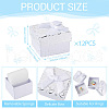 Bowknot Cardboard Paper Ring Gift Storage Boxes CON-TAC0001-16D-4