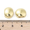 Oval Brass Beads KK-E102-25G-01-3