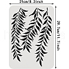 Large Plastic Reusable Drawing Painting Stencils Templates DIY-WH0202-440-2