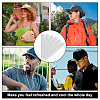 10Pcs Cloth Hat Sweat Liner FIND-WH0148-272B-6