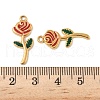 304 Stainless Steel Enamel Pendants STAS-U057-26G-3