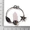 Natural Rose Quartz Faceted Pointed Bullet Big Pendants G-A221-01F-3
