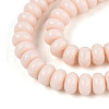 Opaque Spray Painted Glass Beads GLAA-ZX008-8mm-18H-3