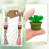 SOFPLATE 10 Colors Plant Food Grade Eco-Friendly Silicone Focal Beads SIL-SP0001-11-6