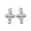 Non-Tarnish 304 Stainless Steel Charms X-STAS-D185-01P-2