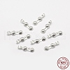 925 Sterling Silver Bead Tips STER-P032-16S-4