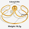 European and American Style 304 Stainless Steel Cuff Bangles for Women VI3097-2-4