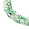 Natural Agate Beads Strands G-G259-D09-3mm-4