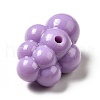 Macaron Color Opaque Acrylic Beads MACR-J122-08B-4