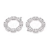 304 Stainless Steel Hollow Pendants STAS-T064-73P-2