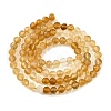 Natural Yellow Quartz Beads Strands G-G259-D03-4mm-3
