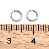 Non-Tarnish 304 Stainless Steel Jump Rings STAS-R060-5x0.7-P-3