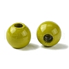 Spray Painted 202 Stainless Steel Beads STAS-Q321-02A-A-2
