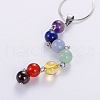Natural Gemstone Pendant Necklaces X-NJEW-JN00938-3