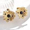304 Stainless Steel Studs Earrings for Women EJEW-K306-31G-3