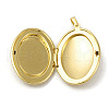 Rack Plating Brass Locket Pendants KK-G452-05G-4