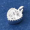 925 Sterling Silver Cubic Zirconia Charms STER-Q005-01A-A-2