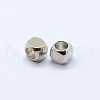 Cube Brass Spacer Beads KK-L015A-01P-2