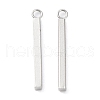 Non-Tarnish 304 Stainless Steel Pendants STAS-P327-09B-P-1
