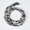 SUPERFINDINGS 2 Strands Natural Dragon Veins Agate Bead Strands G-FH0002-36B-6
