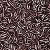 Plated Glass Bugle Beads SEED-S046-01A-40-3