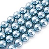 Shell Pearl Beads Strands BSHE-K015-12mm-02-1