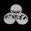 Frame Metal Cutting Dies Stencils DIY-O006-17-1
