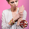 HOBBIESAY Natural Wood Beads WOOD-HY0001-22A-7