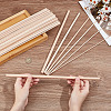 Olycraft 6 Styles Beech Wood Sticks WOOD-OC0004-05B-3