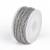 304 Stainless Steel Textured Cable Chains CHS-H007-42P-3