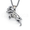 Alloy Pendants Necklaces FS-WG0967C-01-4