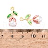Alloy Enamel Pendants FIND-M060-22G-05-3