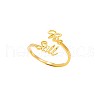 304 Stainless Steel Cuff Rings FS-WGE2533-01-2