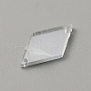Rhombus Acrylic Mirror Sew on Rhinestone FIND-WH0155-029A-2